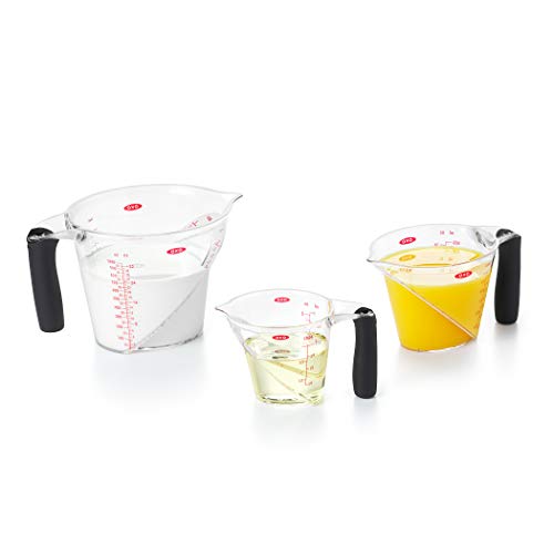 Lot de 3 tasses à mesurer coudées OXO Good Grips