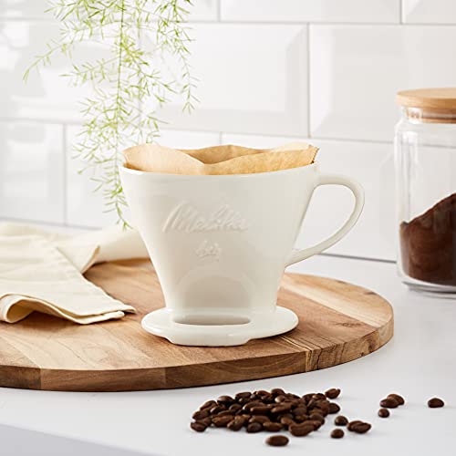 Verseuse Melitta Porte Filtre à Café en Porcelaine