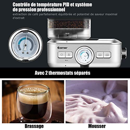 Machine à expresso COSTWAY 